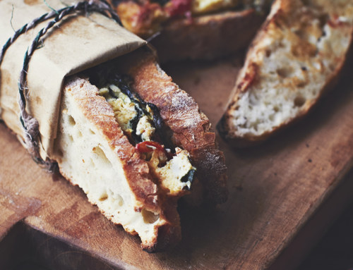 Pane sponzato…Mum way (Panino with Frittata)