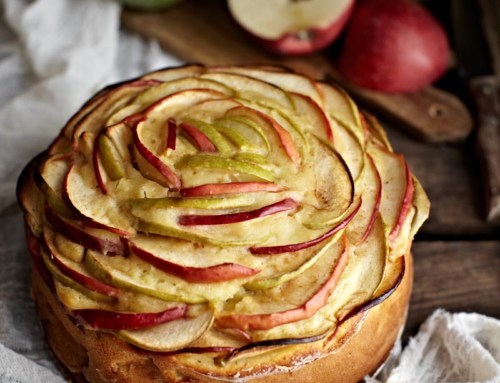 Rose Apple Cake to celebrate Autumn